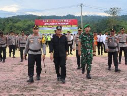 Apel Gelar Pasukan Operasi Lilin Anoa 2025, Forkopimda–TNI–Polri Konut Tegaskan Kesiapan Pengamanan Nataru