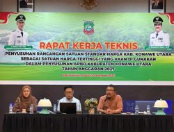 Sekda Konut Buka Sosialisasi Standar Harga Satuan Barang dan Jasa 