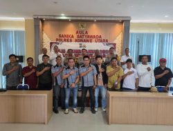 Sinergitas Polres dan PWI Konut, Kunci Stabilitas Keamanan dan Pembangunan Daerah